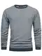 Indicode Herren INManfred Feinstrickpullover aus 100% Baumwolle   Strickpullover für Männer Navy M