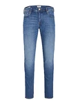 JACK & JONES Slim Fit Jeans JJIGLENN JJORIGINAL dunkel/blaustein
