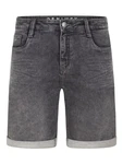 DENIMFY Jeans Shorts Herren Regular Fit DFAri Grau