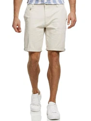 Indicode Herren Cuba Chino Shorts Khaki/Beige