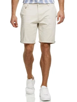 Indicode Herren Cuba Chino Shorts Khaki/Beige
