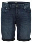 JACK & JONES Jeans Shorts Herren Regular Fit JJIRICK Blue Denim (AM 146)