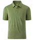 JACKETOWN Poloshirt Herren Kurzarm Polohemd Atmungsaktiv Schnelltrocknend T Shirts Männer Polo Shirt Herren Mit Brusttasche Sommer Golf Tennis Sports Regular Fit Poloshirt
