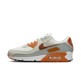 Herren AIR MAX 90 Sneaker, Summit White/Lt British Tan-Monarch, 40 EU