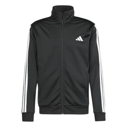 Herren SPORTSWEAR BASIC 3 STRIPES TRICOT TRACKSUIT, Black, M