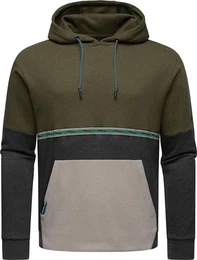 Herren Hoodie Blocky Hoody Dark Olive Gr. XL