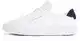 Tommy Hilfiger Herren Court Sneaker Detail Essential aus Leder, Weiß (White/Desert Sky), 42