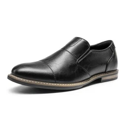 Herren Mokassin Anzugschuhe Slipper & Mokassins Slip Loafer Herrenschuhe,Size 41,Schwarz,SBLS2421M-E