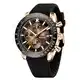 BENYAR Uhren Herren Chronograph Analog Quarz Armbanduhr Herren Wasserdicht Leuchtende Datum Silikon Armband Herrenuhr Mode Lässig Sport Business-Kleid Uhren fur Männer Elegantes Geschenk