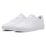 PUMA Court Classic CLEAN Sneaker Weiß/COOL Hellgrau