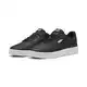PUMA Unisex Court Classic CLEAN Sneaker, Black Black White, 41 EU