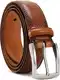YOORAN Gürtel Herren, Braun Ledergürtel Herren 33mm Breit Leder Herrengürtel Gürtel für Jeans Herren Anzugschuhe Anzug