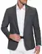COOFANDY Herren Sakko Sportlich Blazer für Freizeit Sportsakkos Anzugjacken Business Jackett Männer Regular Fit Anzug EIN Knopf Modern Blazer Dunkelgrau M