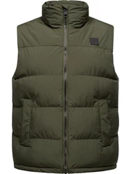 Ragwear Herren Winter Weste Steppweste Savan YOUMODO Dark Olive