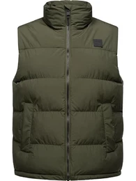 Herren warme wasserdichte Winter Weste Steppweste Savan YOUMODO Dark Olive Gr. M