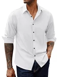 PJ PAUL JONES Hemd Herren Langarm Business Regular Fit Weiß