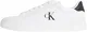 Calvin Klein Herren Cupsole Sneaker mit Logo, Mehrfarbig (Bright White/Ck Black), 41