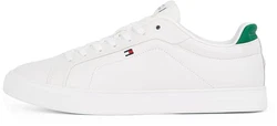 TOMMY HILFIGER Sneaker 'Icon Court' grn/wei