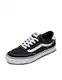 Vans Herren Brooklyn Ls Sneaker, Wildleder/Canvas Schwarz/Weiß, 41 EU