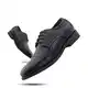 Hitmars Derby Schuhe Herren Anzugschuhe Halbschuh Lederschuhe Business Schuhe Oxford Hochzeitsschuhe Brogues Schnürhalbschuhe Formale 1-Schwarz 41