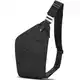 Nokamier Brusttasche Schultertasche Herren Damen Anti-Diebstahl Sling Bag Leichte Crossbody Umhängetasche für Reisen Wandern Radfahren Outdoor, Schwarz