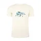 FORSBERG Espenson T-Shirt mit stylischem Bär Brustlogo Rundhals für Herren, Farbe:beige, Größe:S