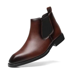 Herren Chelsea Stiefel Boots Stiefeletten Business Formelle Mokassins Abendschuhe Formal