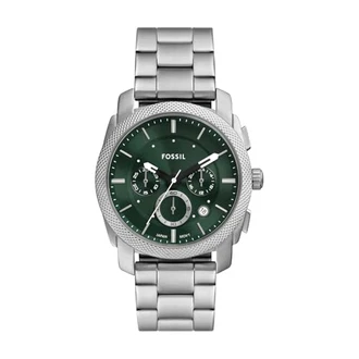 FOSSIL Uhr 'Machine' dunkelgrn/silber (FS6079)