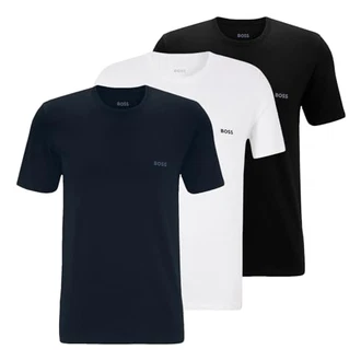 BOSS T-Shirt white/navy/black