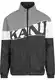 Karl Kani Herren KM242-011-2 Wavy Retro Block Trackjacket M Black/White