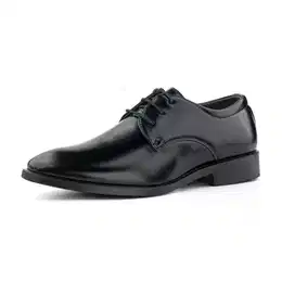 Anzugschuhe Herren Lederschuhe Schnürhalbschuhe Hochzeitsschuhe Business Oxford Derby Schuhe Brogues Klassischer Schnürschuh Schwarz 41 EU