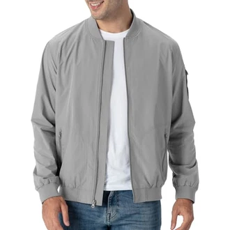 Rdruko Bomberjacke Herren Blousonjacke Übergangsjacke Leichte Fliegerjacke Freizeit Outdoor Jacken