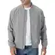 Rdruko Bomberjacke Herren Blouson jacke Übergangsjacke Leichte Fliegerjacke Herbst Male Freizeit Outdoor Jacken-Hellgrau M