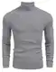 COOFANDY Pullover für Herren Rollkragenpullover Winter Warm Slim fit Longsleeve Freizeit Rollkragen Männer Pullover