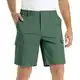 Generisch Taktische Kleidung Herren-Sommershorts mit Taschen für Komfort und leichte, lässige Arbeitsshorts aus Twill-Baumwolle mit elastischem Bund Wasserfeste Wanderhose Herren (AG, M)