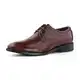 Hitmars Anzugschuhe Herren Lederschuhe Schnürhalbschuhe Hochzeitsschuhe Business Oxford Derby Schuhe Brogues Klassischer Schnürschuh Braun 40 EU