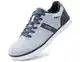 LANGDU Freizeitschuhe Herren Sneaker Schuhe Walkingschuhe Leichtgewicht Atmungsaktive Sportschuhe Größe41-46EU (Grau 66,41EU)