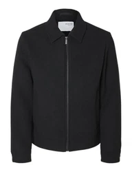 SELECTED HOMME Jacke SLHNew Filip (1-St) Schwarz
