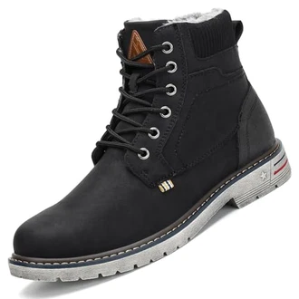 Mishansha Winterschuhe Herren Damen Winterstiefel Winterboots Wanderschuhe Schneestiefel Lakritz