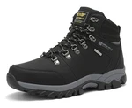 ARRIGO BELLO Winterschuhe Herren Schneestiefel Winterstiefel Warm Gefütterte Stiefelette Arbeitsschuhe Arbeitsstiefel Wandern Arbeiten Schwarz