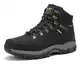 ARRIGO BELLO Winterschuhe Herren Schneestiefel Winterstiefel Warm Gefütterte Stiefelette Arbeitsschuhe Arbeitsstiefel Wandern Arbeiten 41-46（G1 Schwarz,43）