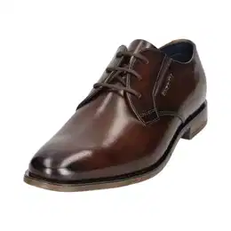 Herren Businessschuhe, Männer Schnürer,Freizeit,Schnuerschuhe,Schnuerer,straßenschuhe,Strassenschuhe,Low-tie,Dark Brown (6100),41 EU / 7.5 UK