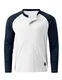 Meilicloth Langarmshirt Herren Pullover Baumwolle Henley Shirt Langarm Basic Pulli Herren T-Shirt Longsleeve Lässige Oberteile Sweatshirt Leichter Strickpullover Männer A Weiß 3XL