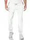 JMIERR Herren Hosen Baumwolle Casual Jogger Sporthose Freizeithose Cargo Chino Hose Elastische Hosen mit Taschen, Weiß M