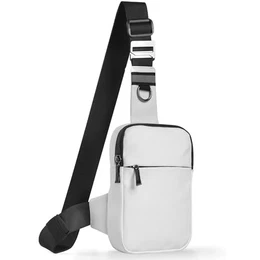 Sling Bag Umhängetasche Brusttasche Schultertasche Herren Damen mit RFID-Blockierung, Chest Crossbody Bag, Herrentaschen Klein, Shoulder Bag
