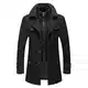 Generisch Langer Mantel Herren,Winteranzug Herren,Mantel Herren Slim fit,Herren Mantel kurz,Kurzmantel Damen Winter Wolle,Herren Mantel kurz,Winterkleidung Herren
