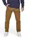 riverso Cargohose Herren Stretch Tapered Fit RIVNick Cargo Hose Taschen, Größe:32, Farbe:Safari Brown