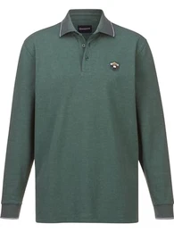 Herren Langarm-Poloshirt Milanvetzo grün 56