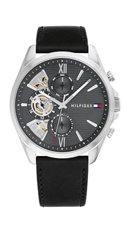 Tommy Hilfiger Herren Analog Quarz Uhr Style BAKER (1710448) Multi/Schwarzes (1710644)