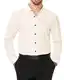 J.VER Faltenfrei Bügelleicht Herren Hemd Longsleeve Freizeithemd Basics Bussiness Shirt Hochzeitsgast Kellner Arbeitshemd,Beige,M